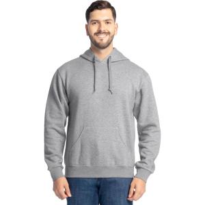 imageFruit of the Loom Eversoft Fleece Hoodies Pullover ampamp Full Zip Moisture Wicking ampamp Breathable Sizes S4xGrey Heather Pullover
