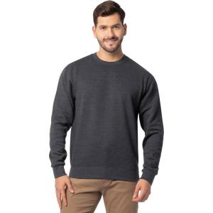 imageFruit of the Loom Mens Moisture Wicking Eversoft Fleece SweatshirtBlack Heather
