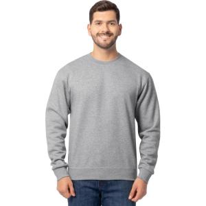 imageFruit of the Loom Mens Moisture Wicking Eversoft Fleece SweatshirtGrey Heather