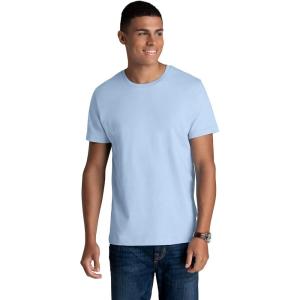 imageFruit of the Loom Recover Cotton TShirt Made with Sustainable Low Impact Recycled FiberOpen Air Blue