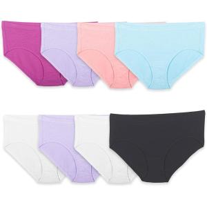 imageFruit of the Loom Womens Breathable Underwear Retired ColorsCotton Mesh  Hipster  8 Pack  Colors May Vary