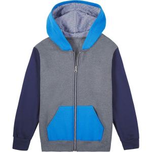 imageFruit of the Loom boys Fleece Sweatshirts Hoodies Sweatpants ampamp Joggers Shirt Full Zip  Charcoal HeatherNavy Small US
