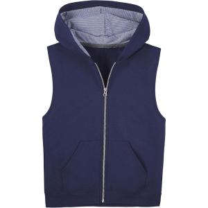 imageFruit of the Loom boys Fleece ampamp Sweatpants Vest Vest  Navy Small US
