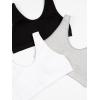 imageFruit of The Loom Girls Seamless Stretch Sports BraGrey HeatherWhiteBlack