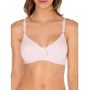 imageFruit of The Loom Womens Lightly Lined WireFree BraWhiteBittersweet Pink