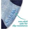imageFruit of the Loom All Weather Baby ampamp Toddler Socks  Cotton Crew Socks with Grips for Boys Girls and UnisexBlue