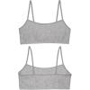 imageFruit of the Loom Big Girls Training BraWhiteGreyNudeBlackBlush Rose