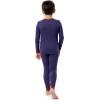 imageFruit of the Loom Boys 4Piece Tight Fit Pajama SetNavyCardinal