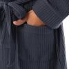 imageFruit of the Loom Boys Classic Waffle RobeMonument Grey