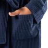imageFruit of the Loom Boys Classic Waffle RobeTime Square Navy