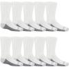 imageFruit of the Loom Boys Dual Defense Crew Socks 10 PackWhite