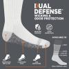 imageFruit of the Loom Boys Dual Defense Crew Socks 10 PackWhite