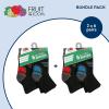 imageFruit of the Loom Boys Everyday Active Crew Socks 12 PackBlack