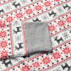 imageFruit of the Loom Boys Premium Thermal Waffle Underwear SetFair Isle White