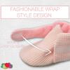imageFruit of the Loom Cozy Thermal Wrap Booties with NonSkids for Baby Girls Boys UnisexPink Waffle