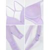 imageFruit of the Loom Girls 2Pack Seamless Soft Cup Bras  Lightweight ampamp Gentle SupportLilac WhisperBlack Hue