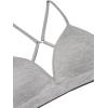 imageFruit of the Loom Girls 2Pack Seamless Soft Cup Bras  Lightweight ampamp Gentle SupportMulti LeoGrey Heather