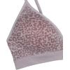 imageFruit of the Loom Girls 2Pack Seamless Soft Cup Bras  Lightweight ampamp Gentle SupportMulti LeoGrey Heather