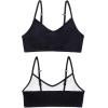 imageFruit of the Loom Girls Bra with Removable Cookies 2packLight NudeBlack Hue