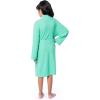 imageFruit of the Loom Girls Classic Waffle RobeWaterfall Green