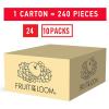 imageFruit of the Loom Girls Eversoft Brief Underwear 6 PackBrief  240 Pack  WhiteStripesAnimal Print