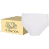 imageFruit of the Loom Girls Eversoft Brief Underwear 6 PackBrief  240 Pack  WhiteStripesAnimal Print