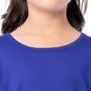 imageFruit of the Loom Girls Getaway Loose Fit 4Piece Pajama SetCalypso BlueBolts