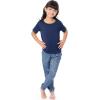 imageFruit of the Loom Girls Getaway Loose Fit 4Piece Pajama SetUrban BlueGeo Zag