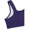 imageFruit of the Loom Girls Multi Cotton BuiltUp Stretch Sports Bra Available in 6 PacksBlueberryBlackGreyWhiteSandBlush