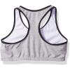 imageFruit of the Loom Girls Multi Cotton BuiltUp Stretch Sports Bra Available in 6 PacksGrey With BlackWhiteBlack 6pack