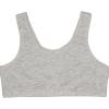 imageFruit of the Loom Girls Multi Cotton BuiltUp Stretch Sports Bra Available in 6 PacksLentilMangoPink CamoGrey HeatherWhiteBlack