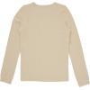 imageFruit of the Loom Girls Premium 2Pack Thermal Waffle Crew TopHeather GreystoneNatural