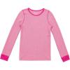 imageFruit of the Loom Girls Premium Thermal Waffle Underwear SetWhiteFuchsia Burst