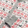 imageFruit of the Loom Kids Premium Thermal Waffle Union SuitFair Isle White