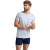 imageFruit of the Loom Mens Tee Undershirts Moisture Wicking ampamp Tag Free Short Sleeve Pocket TShirtsBlackGrey  3 Pack  Pocket