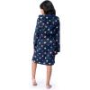 imageFruit of the Loom Unisex Kids Fleece RobeDeep BlueDots