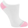 imageFruit of the Loom Women Everyday Soft Cushioned No Show Socks Multi PackWhite Assorted 10 Pack