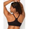 imageFruit of the Loom Womens Adjustable Shirred Front Racerback Sports Bra Multi Pack OptionsRed HotBlackHeather Grey