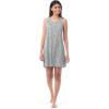 imageFruit of the Loom Womens Beyondsoft Sleep Chemise and Robe SetLight Grey Heather