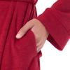 imageFruit of the Loom Womens Beyondsoft Sleep Chemise and Robe SetRadiant Red