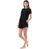 imageFruit of the Loom Womens Beyondsoft Sleep Tee and Shorts SetBlack