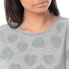 imageFruit of the Loom Womens Beyondsoft Sleep Tee and Shorts SetLight Grey Heather