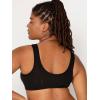 imageFruit of the Loom Womens Comfort Front Close Sport Bra with Mesh StrapsBlack HueSand