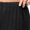 imageFruit of the Loom Womens Dolman Sleeve and Cropped Pant Sleep SetBlack