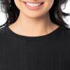 imageFruit of the Loom Womens Dolman Sleeve and Cropped Pant Sleep SetBlack