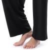 imageFruit of the Loom Womens Drop Shoulder Tee and Convertible Waist Sleep SetBlack