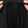 imageFruit of the Loom Womens Drop Shoulder Tee and Convertible Waist Sleep SetBlack