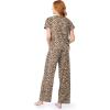 imageFruit of the Loom Womens Drop Shoulder Tee and Convertible Waist Sleep SetZebra