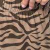 imageFruit of the Loom Womens Drop Shoulder Tee and Convertible Waist Sleep SetZebra