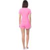 imageFruit of the Loom Womens Energize Sleeve Tee and Shorts Sleep Pajama SetRose